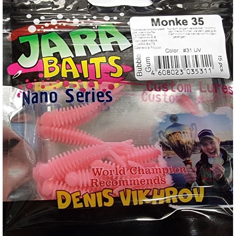 Trout Baits Jara - Monke 35 - 031 Bubblegum