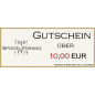 10,00 EUR Gutschein