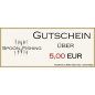 5,00 EUR Gutschein