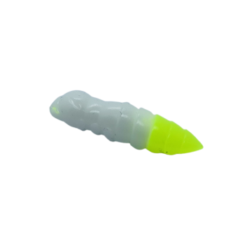 Fishup - Pupa - 131 - White/Hot Chartreuse