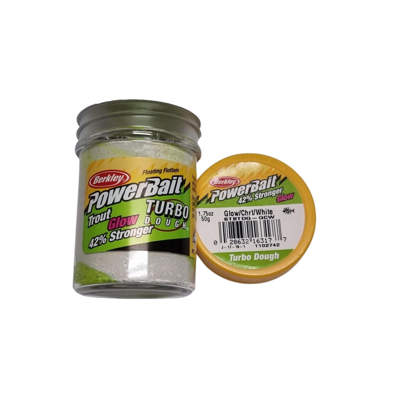 Berkley - Powerbait - Glow Chartreuse / White