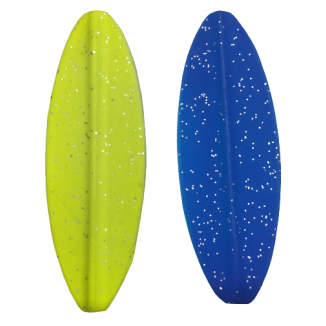 Paladin - Durchlaufblinker - Blau-Glitter/Fluogelb-Glitter