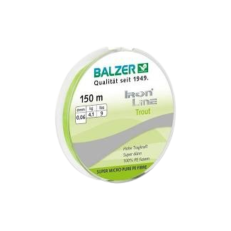 Balzer - Iron Line Trout - chartreuse