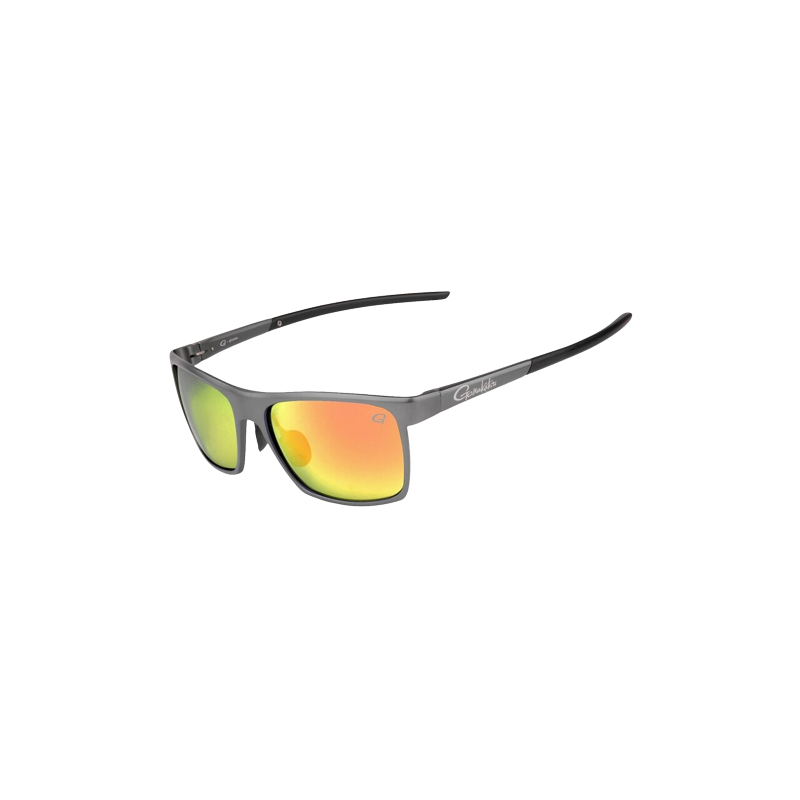 Gamakatsu - G-Glasses - Alu Grey/Red Mirror Polarized