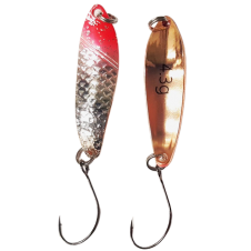 Paladin - Trout Spoon X - 4,3g - rot-silber / kupfer