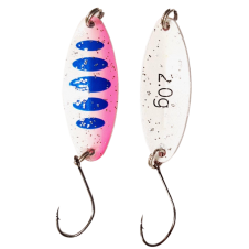 Paladin - Trout Spoon XI - 2,0g - blau-weiß-pink / weiß-glitter