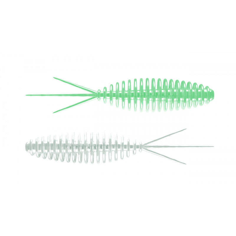 Libra Lures - Turbo Worm - 000 Glow