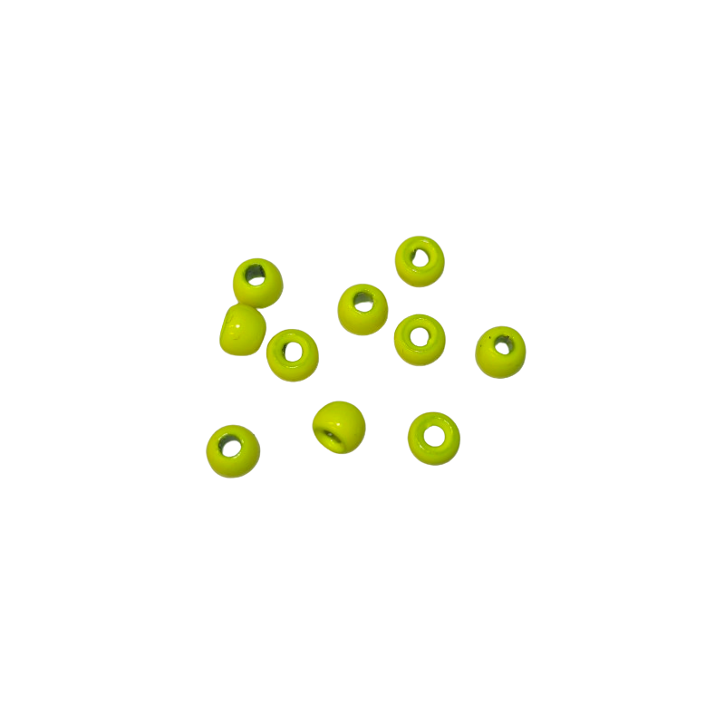 ASB Tackle - Tungsten Beads - Fluo Yellow