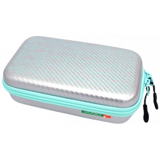 Rodio Craft RC Changer Wallet Silver Turquoise Logo