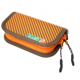 Rodio Craft RC Spoon Carbon Wallet Mini Long Holo Orange