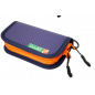 Rodio Craft RC Spoon Carbon Wallet Mini Long Blue - Orange