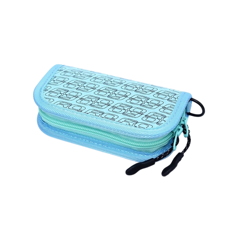 Rodio Craft RC Spoon Carbon Wallet Mini Long Ice Blue Black Logo