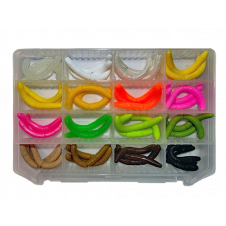 Libra Lures - Mix Box - Fatty D'Worm 65 - Cheese