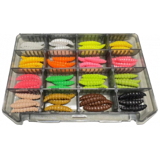 Libra Lures - Mix Box - Larva 35 - Käse