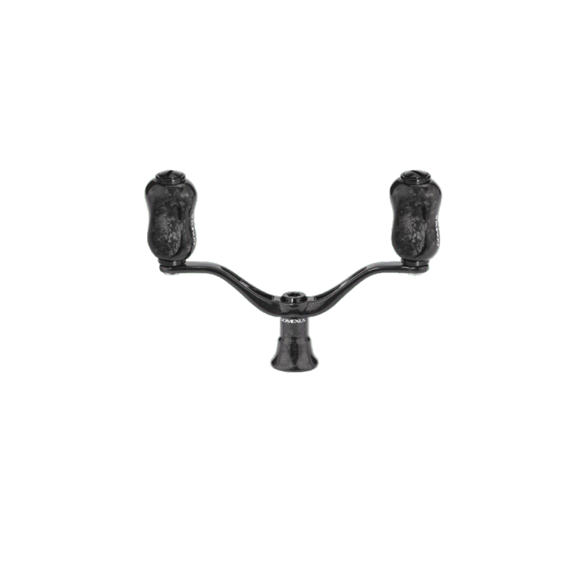 Gomexus Forged Carbon Handle Set for Spinning Reel Black Daiwa