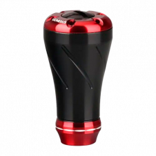 Gomexus Aluminum Reel Power Knob Black-Red
