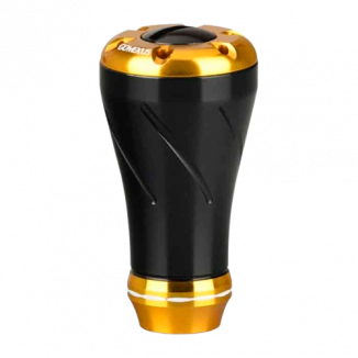 Gomexus Aluminum Reel Power Knob Black-Gold