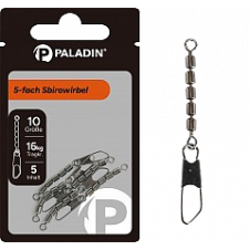 Paladin - 5-fach Sbiro-Wirbel mit Karabiner