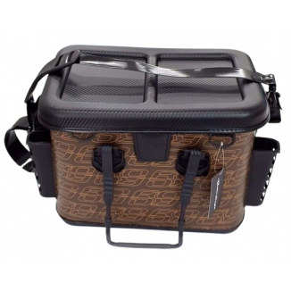 Rodio Craft Carbon Tackle Bag 40 RC Brown/Yellow